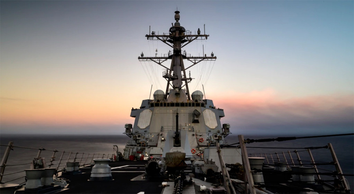 U.S. Warship Sails Through Taiwan Strait, Angers China