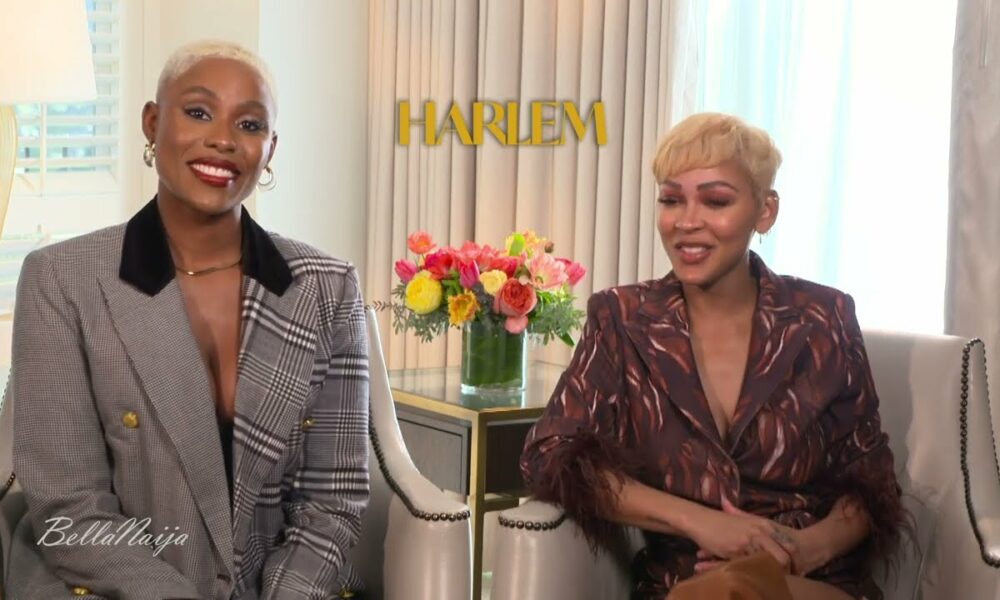 Jerrie Johnson & Meagan Good discuss “Harlem,” Partnerships & Patience | Watch