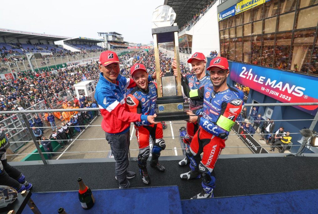 Honda team begins EWC title defence on a high with 24 Heures Motos victory