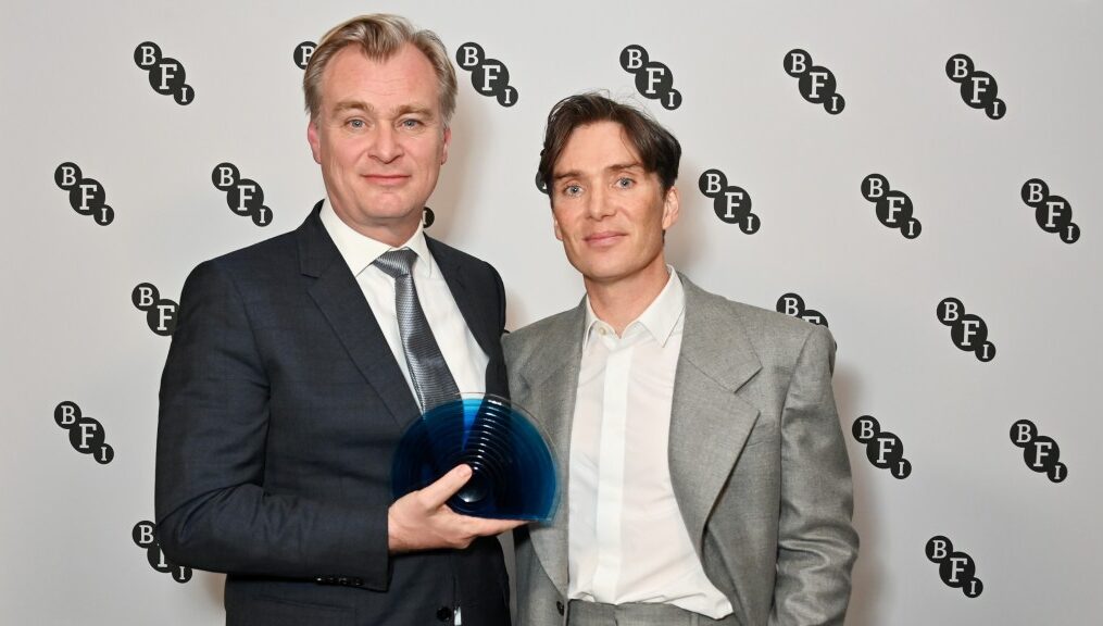 Cillian Murphy Presents BFI Fellowship to “True Legend” Christopher Nolan