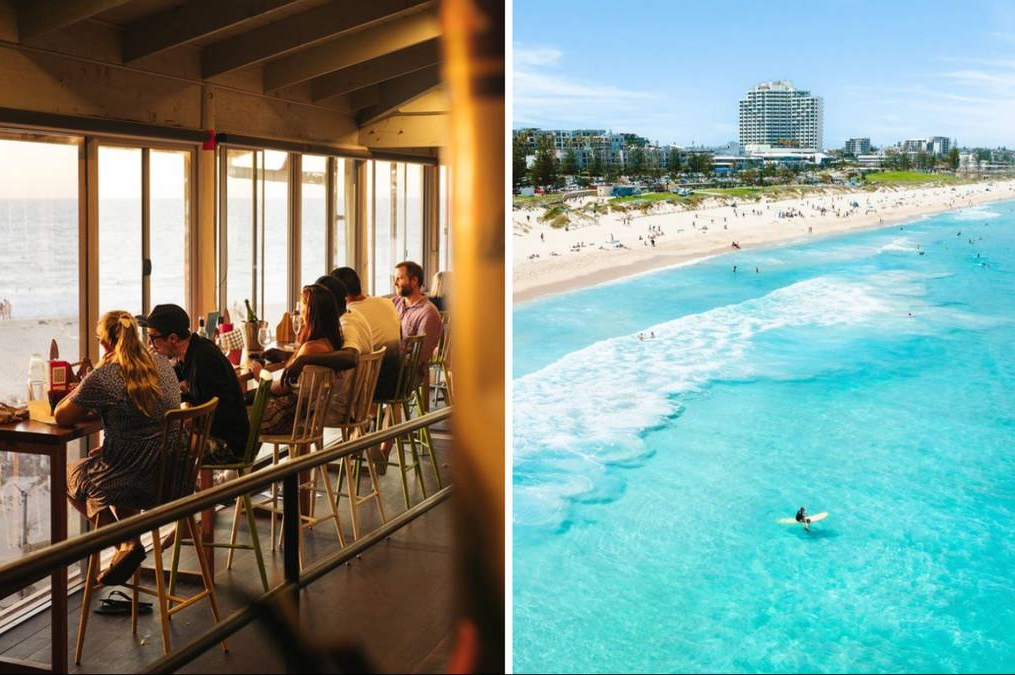 Here are the best beach bars in and around Perth to enjoy an ice cold beverage post surf