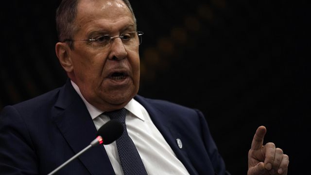 Russian FM on weapon allocation and response to NATO memberships