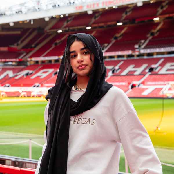 Rising to the challenge: Man Utd Foundation participant Iman