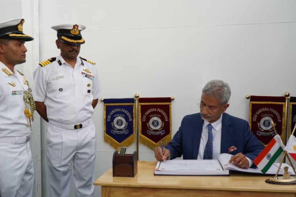 India is offering specialised training to Philippines Coast Guard personnel: EAM S Jaishankar
