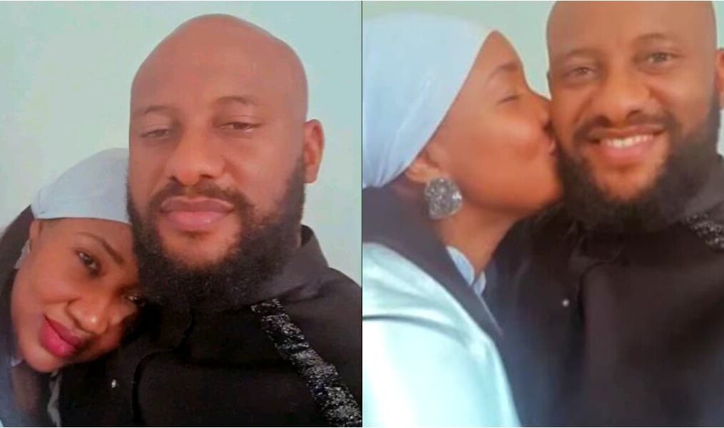 “My soulmate” – Yul Edochie gushes over wife, Judy Austin as they share lovey-dovey moment