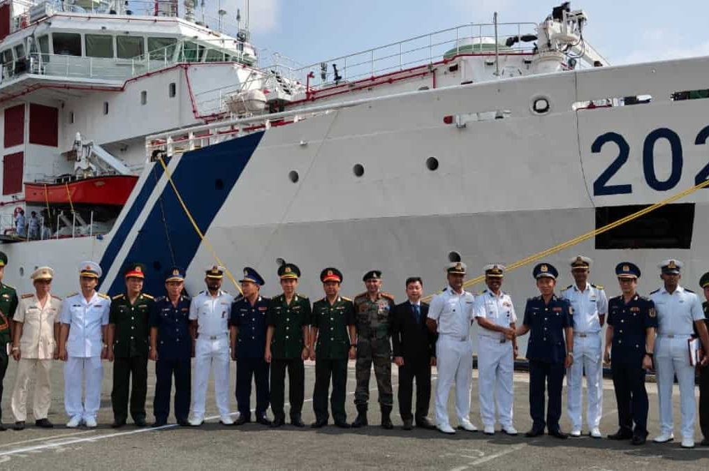 Indian Coast Guard Ship Samudra Paheredar visits Ho Chi Minh City
